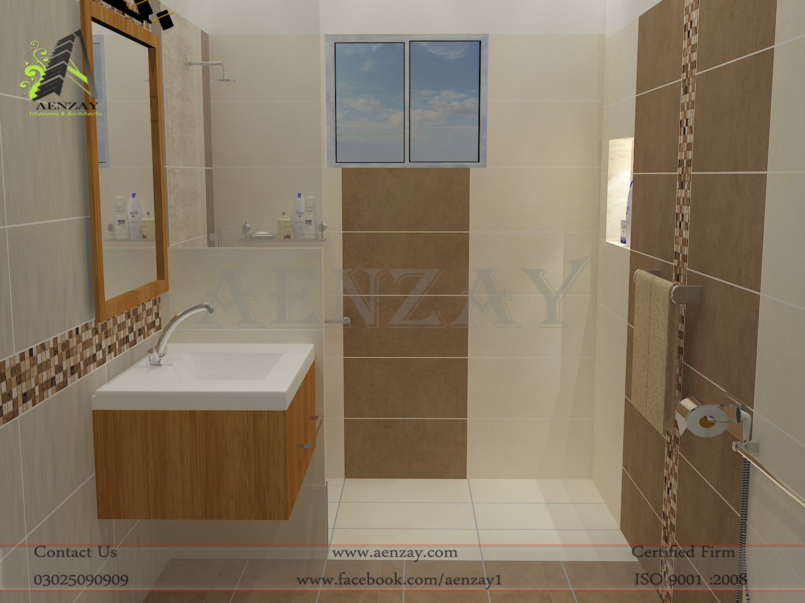 Bathroom Interior Design Aenzay Interiors Architecture